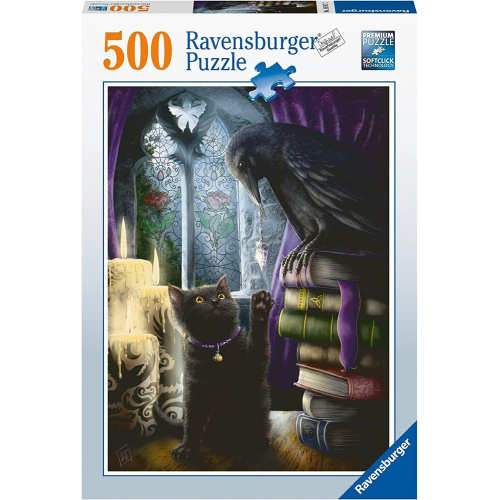 Black Cat and Raven 500pc...