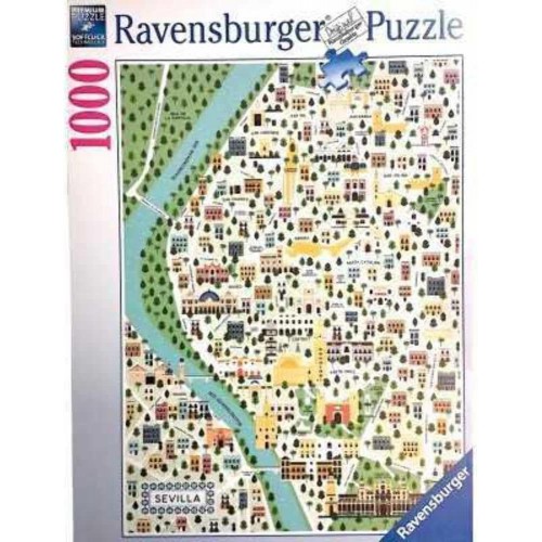 Map of Seville -...