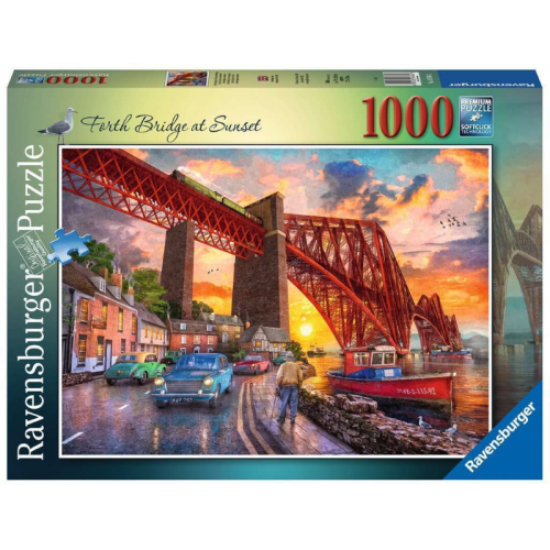 Forth  Bridge at Sunset -...