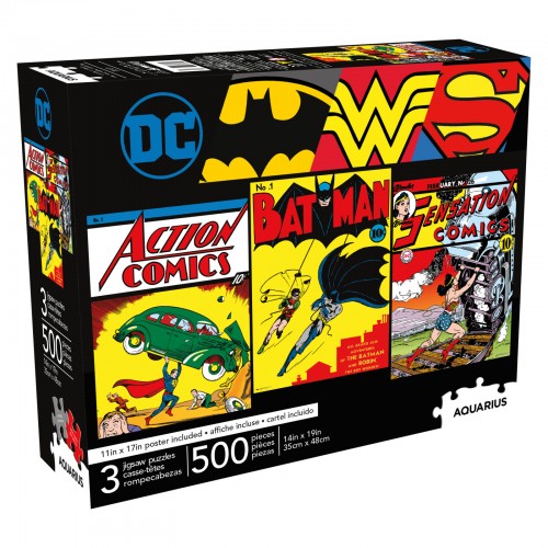 DC Comics 500 pieces (3 in...